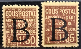 FRANCE 1936 - MNH - YT 102, 103 - Colis Postaux - Nuevos