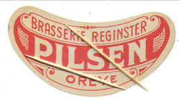 OREYE.  BRASSERIE REGINSTER.  PILSEN. ANCIENNE ETIQUETTE - Oreye