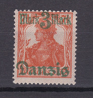 Danzig - 1920 - Michel Nr. 44 II - Ungebr. - 50 Euro - Dantzig