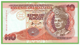 MALAYSIA 10 RINGGIT 1995  P-36  UNC - Malaysie