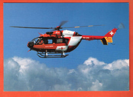 ZNG-04 Eurocopter EC-145 De  La REGA, Base Lausanne Non Circulé  Grand Format - Helicópteros