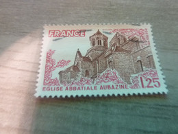 Aubazine - Eglise Abbatiale - 1f.25 - Carmin Et Brun-rouge - Oblitéré - Année 1978 - - Used Stamps