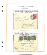 68 - HAUT RHIN - COLMAR  - 2 Lettres  - Alsace Lorraine  - Voir Descriptif Détaillé - Briefe U. Dokumente