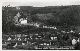 SOMMERFRISCHE PITTEN - REAL PHOTO - F.P - STORIA POSTALE - Pitten