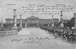 STRASBOURG-STRASSBURG-67-Bas-Rhin-Défilé Militaire Devant L'Université-Universität-Enseignement - Straatsburg