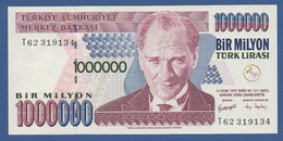 TURKEY - P.213 (2) – 1.000.000 Türk Lirası  L. 1970  UNC, Prefix T62 319134 - Türkei