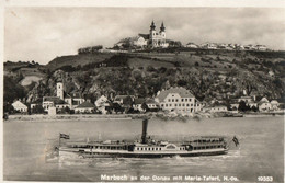 MARBACH AN DER DONAU MIT MARIA-TAFERL - REAL PHOTO - F.P - STORIA POSTALE - Maria Taferl