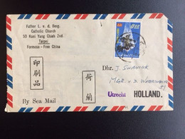 TAIWAN 1962 AIR MAIL LETTER - Brieven En Documenten