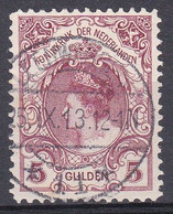 Nederland 1899-1905 Mi 65 (NVPH 79) Kon. Wilhelmina - 'Bontkraag' (used/gebruikt) - Usados