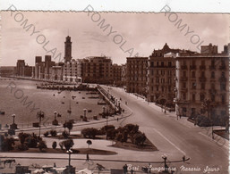 Delcampe - CARTOLINA  BARI,PUGLIA,LUNGOMARE NAZARIO SAURO,MARE,SOLE,VACANZA,ESTATE,PORTO,BARCHE A VELA,VIAGGIATA 1947 - Bari