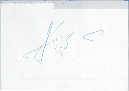 59622 -  SPORT  AUTOGRAPH  - FOOTBALL -  F.C. BARCELLONA: Emmanuel Amuneke - Autógrafos