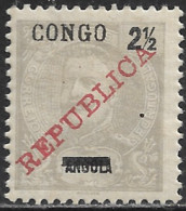 Portuguese Congo – 1910 King Carlos Overprinted REPUBLICA And CONGO - Congo Portuguesa