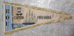 Flag (Pennant / Banderín) - Uruguay - Military - National Navy - Capitán Miranda Ship - 43cm - Bandiere