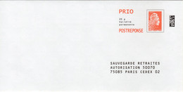Pret A Poster Reponse PRIO (PAP) Sauvegarde Retraite Agr.305158 (Marianne Yseult-Catelin) - Listos A Ser Enviados: Respuesta