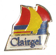 Pin's BATEAUX CLAIRGEL - Bateaux