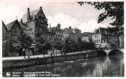 Malines/Mechelen - Quai Du Sel Et Vieux Pont Gothique - Zoutkaai En Gotische Brug. - Belgique - Mechelen