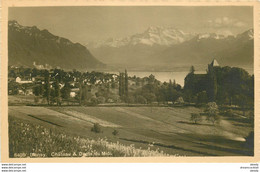 Suisse BLONAY. Château Et Dents Du Midi - VD Vaud