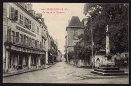 1918 MAULEON : Café Du COMMERCE Rue De La NAVARRE - Mauleon Licharre