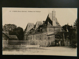 L'ABSIE                             CHATEAU DE L'ABBAYE - L'Absie