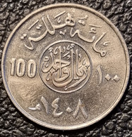 Saudi Arabia 100 Halala 1987 (AH1408) - Saudi Arabia