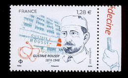 France 2021 - Neuf ** Scanné Recto Verso - Gustave Roussy - Bord De Feuille Droit - Unused Stamps