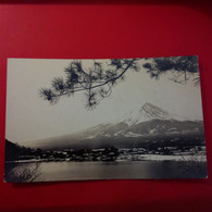 CARTE PHOTO JAPON MONT A IDENTIFIER - Autres & Non Classés