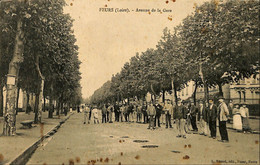 037 590 - CPA - France (42) Loire - Feurs - Avenue De La Gare - Feurs