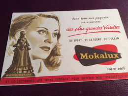 Joli Buvard  Michèle Morgan  . Café Mokalux  . - Cinéma & Theatre