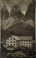 Sella Joch (Bozen) Italy // Carte Photo Sellajoch Haus 1924s - Bolzano