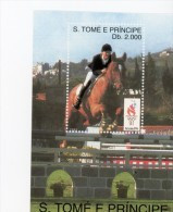 Sao Tome 1996-JO Atlanta-Equitation-MI B307***MNH - Sao Tome Et Principe