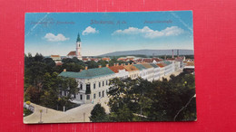 Stockerau.Panorama Mit Pfarrkirche.Pampichlerstrasse - Stockerau