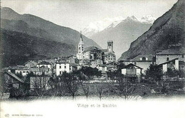 SUISSE CPA Pionnière -VALAIS <  PANORAMA DE VIEGE ET LE BALFRIN - Viège