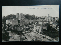 CLISSON                                      PANORAMA PRIS DU VIADUC - Clisson