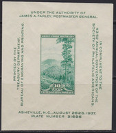 United States (USA) 1937 MNH Michel Block 8 - Unused Stamps