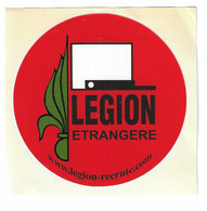 557 - AUTOCOLLANT - LEGION ETRANGERE - Stickers