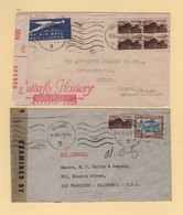 Afrique Du Sud - Lot De Lettres Avec Censure - 1944 - Storia Postale