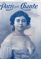 PARIS QUI CHANTE- PARTITION MUSIQUE-N° 72- 1904- POLIN-DE LILO-VALSE AU BAISER-SERENADE PIOUPIOU-SCALA-SUZANNE ELLEN- - Partitions Musicales Anciennes