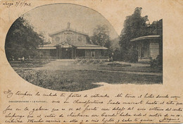 Chaudfontaine Le Kursaal Timbrée 1903 Vers Villafranca Del Panades - Chaudfontaine