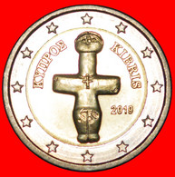 * GREECE: CYPRUS ★ 2 EURO 2019 MINT LUSTRE!! INTERESTING YEAR! LOW START ★ NO RESERVE! - Zypern