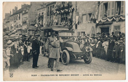 CPA - DIJON (Cote D'Or) - Inauguration Du Monument Bossuet - Arrivée Des Généraux - Dijon