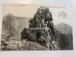 05100 - Les Acles - Bataillon De Chasseurs Alpins -  Carte Circulée Sans Timbre 1914 - Other Municipalities