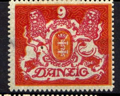 Danzig 1922 Mi 99 X * [160122XIII] - Dantzig