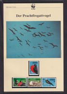 1994  Antigua6Barbuda  WWF  "Der Prachtfregattenvogel"  Komplettes Kapitel - Collezioni & Lotti