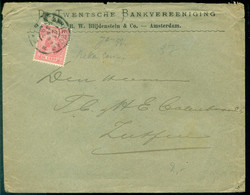 Nederland 1899 Brief Van Amsterdam Naar Zutphen Met NVPH 37 Mooi Gecentreerd - Storia Postale