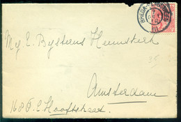 Nederland 1913 Brief Van Breda Naar Amsterdam Met NVPH 60 - Storia Postale
