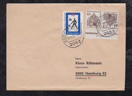 BERLIN 1972 Brief ZDR K4 Mit HAN Schwarzenbek X Hamburg - Storia Postale