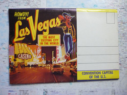 Dépliant Recto-verso De 10 Vues De Las Vegas Convention Capital Of The U.S. - Las Vegas