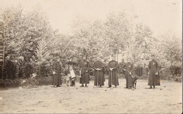 Ecclesiastiques Jouant Au Cricket - Carte Photo Anglaise - Cricket