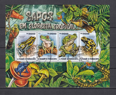 Sao Tome And Principe 2015 Frogs. Used. CTO - Sao Tome Et Principe