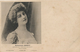 Incendie Comedie Française Jane Henriot Grossin Actrice Victime Née Paris 9 21 Rue Tour Auvergne 1900 - Catastrophes